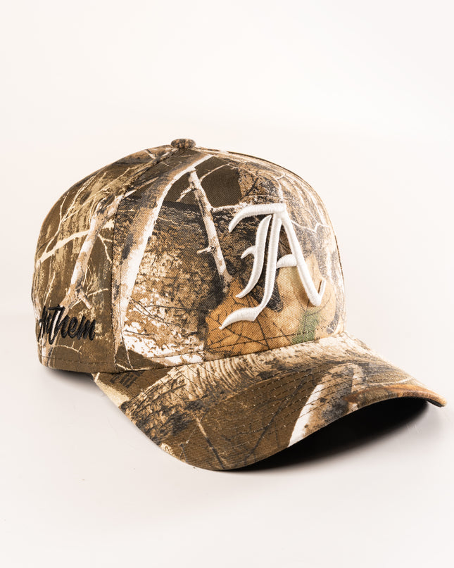 ANTHEM CALLIGRAPHY REALTREE 9FORTY A-FRAME SNAPBACK HAT