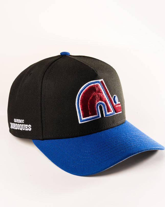 QUEBEC NORDIQUES 9FORTY A-FRAME SNAPBACK HAT